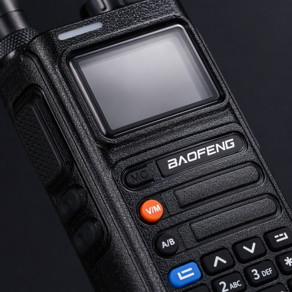 The Baofeng BF-UV26 black walkie-talkie is a professional wireless communication device that is waterproof, shockproof and suitable for long-distance communication Application Scenario