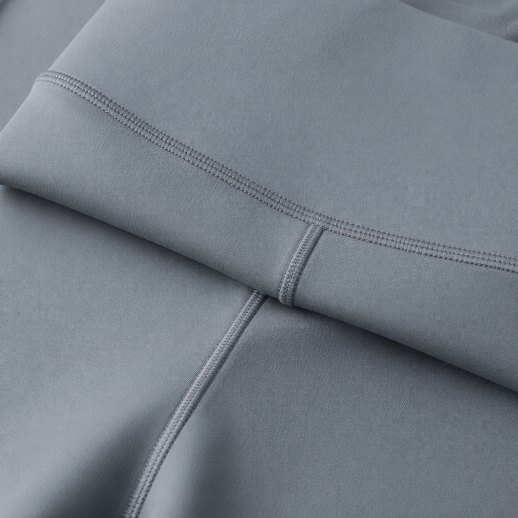 Grey seven-inch yoga pants for women, high-waisted and slimming sportswear and casual pants, the same style for models Application Scenario