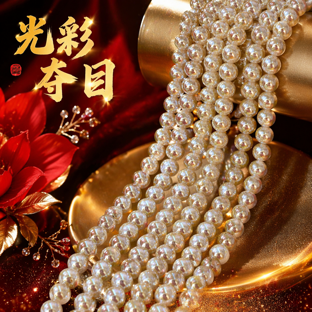 金色珠子串手链简约时尚百搭饰品 Specification image