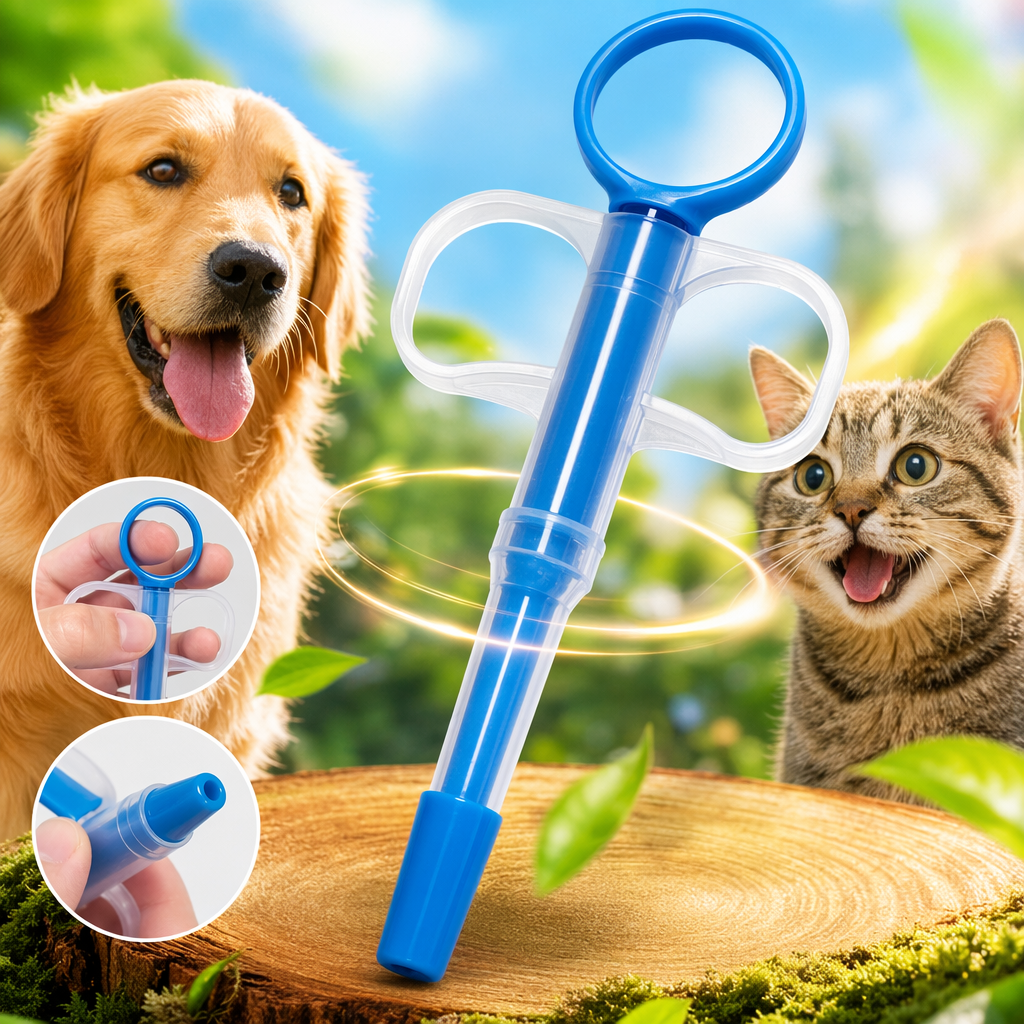 The blue baby feeder, made of medical silicone, is safe, non-toxic and has precise scales Specification image