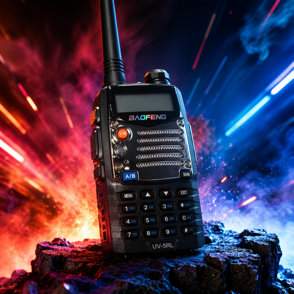 Black people UV-5RL специализируется на беспроводной связи, защищенной от взрывов и водонепроницаемости для продолжительного полёта Specification image