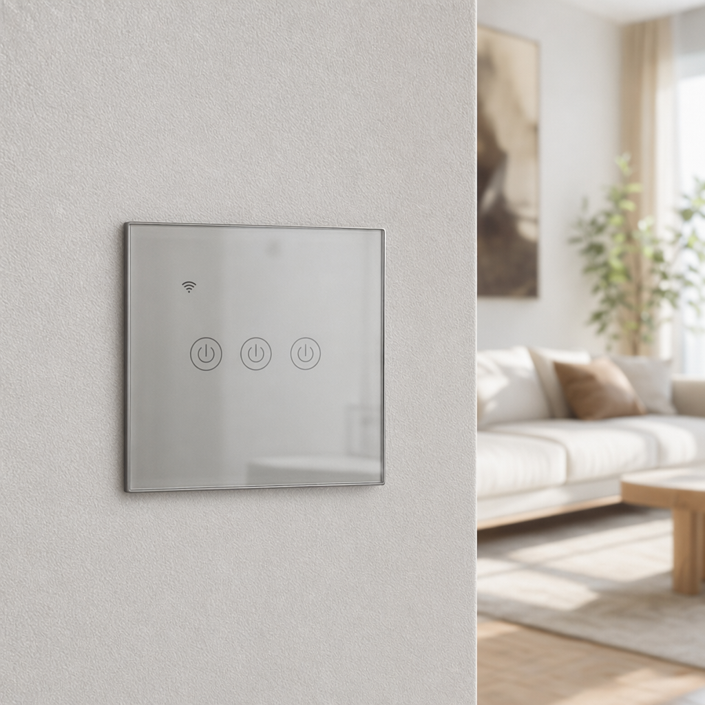 LINIER3开智能开关 家用简约现代装饰墙壁开关 HomeKit涂鸦米家 details Picture