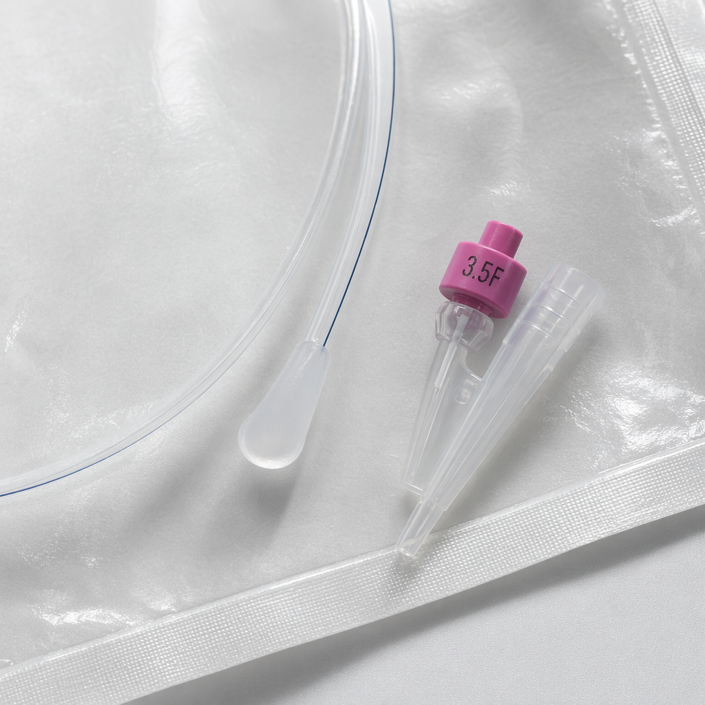 Transparent packaging bags with silicone tubes for medical-grade and food-grade sealing to prevent leakage Application Scenario