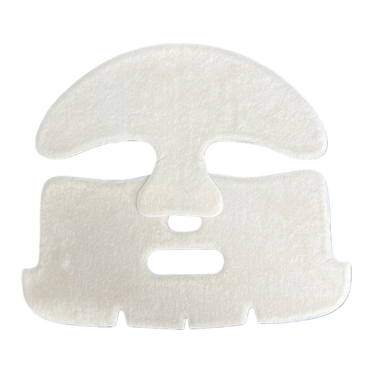 The white mask paper made of non-woven fabric adheres closely to the skin, moisturizing, hydrating, brightening and refreshing Item Picture