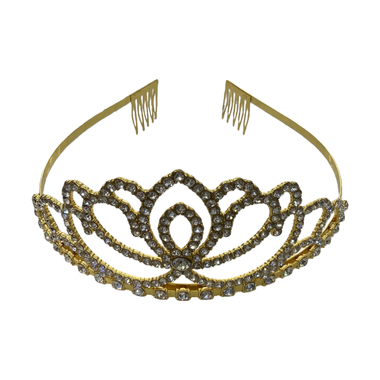 مجوهرات ذهبية مجمعة وشعرة شعر لامع Item Picture