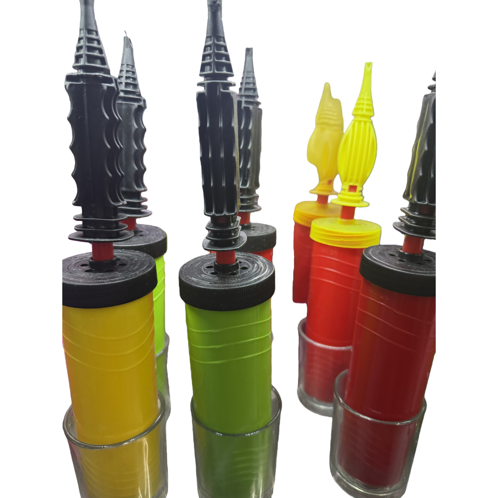 Colored air cylinders, portable air pumps, bicycle and electric bike tire inflation tools Item Picture