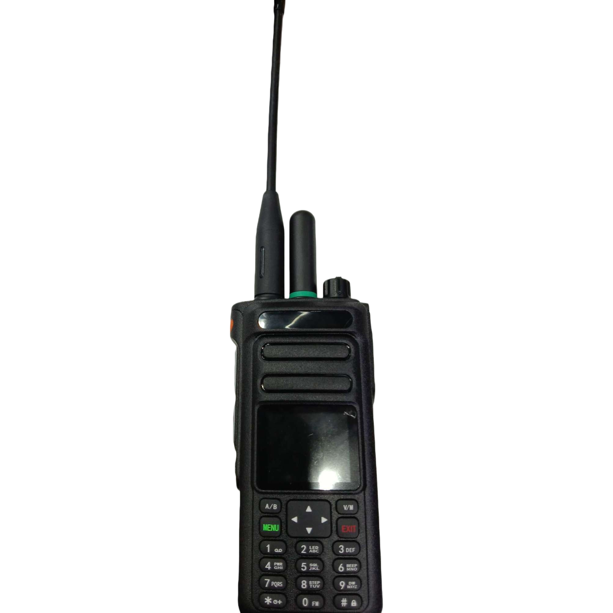 Aideo public network walkie-talkie, black walkie-talkie, professional grade UHF dual-frequency, long battery life, 5W high power, suitable for outdoor construction site inspection Item Picture