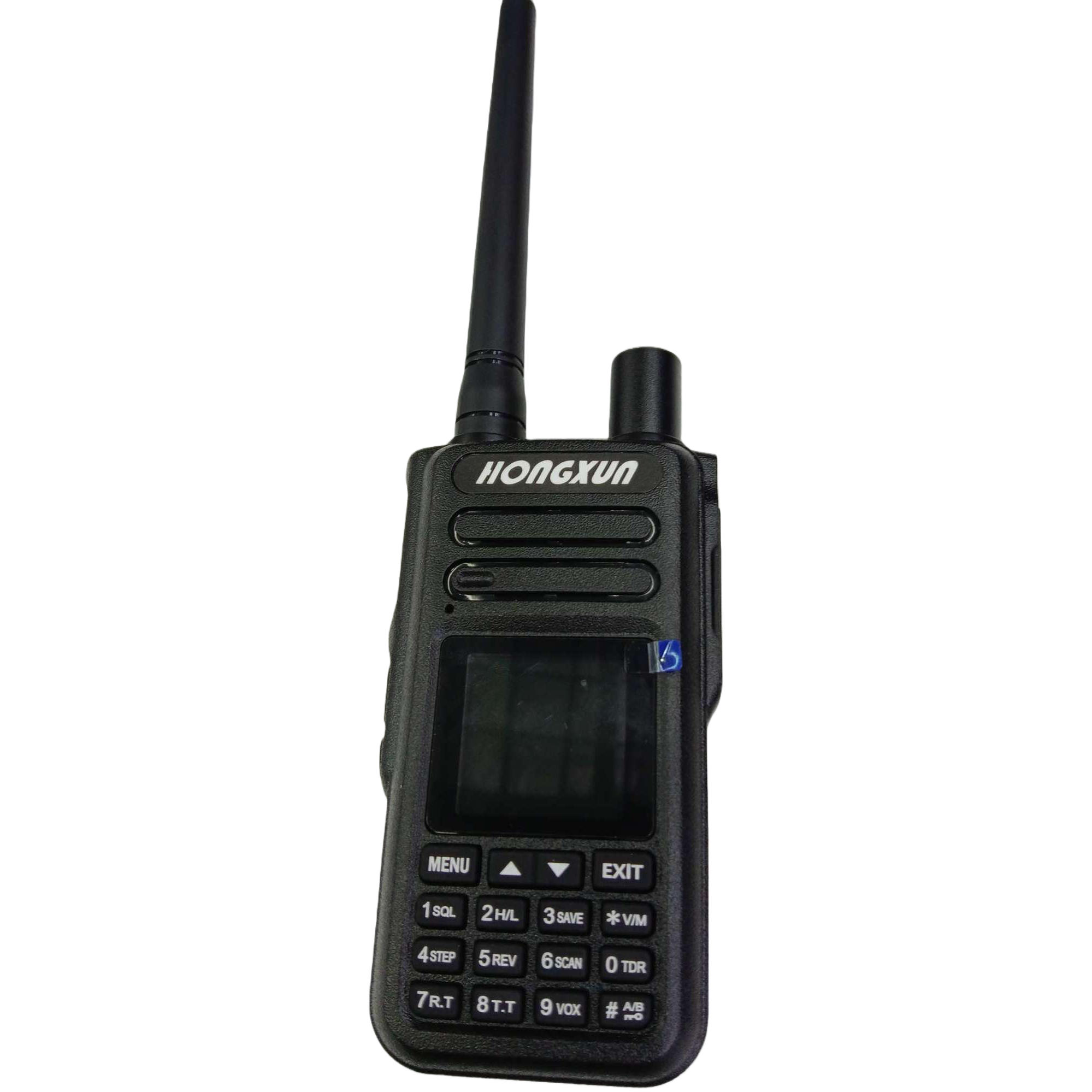 Hongxun HX-R8 black walkie-talkie with 2 watts of high power and a communication range of 5 kilometers is specially designed for outdoor construction site inspection Item Picture
