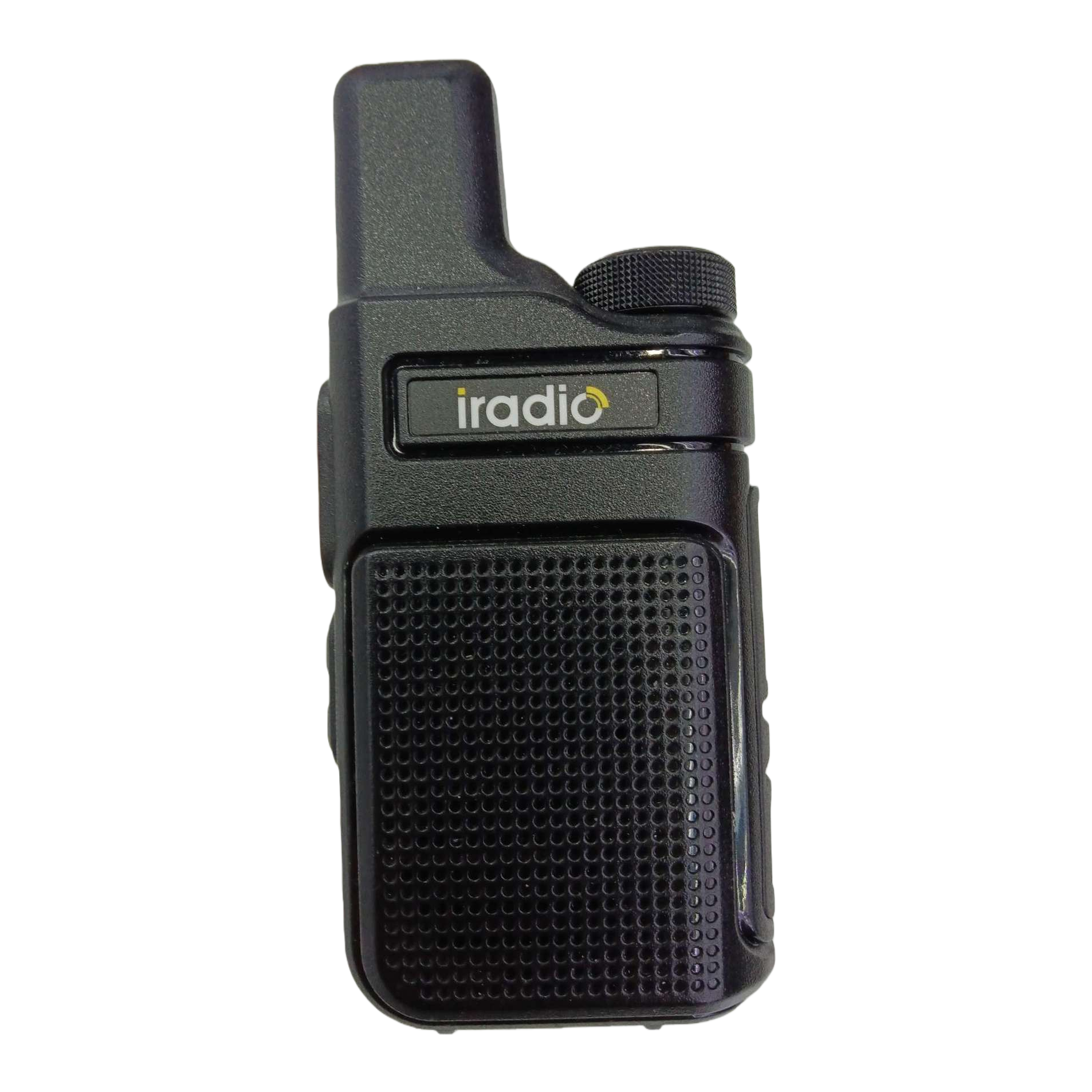 The Aideo V2PLUS black walkie-talkie with a metal body and high-definition audio quality is specially designed for outdoor construction site patrols Item Picture