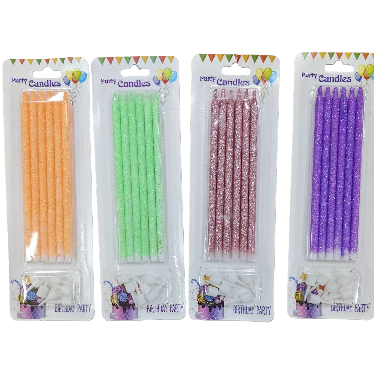 Colorful glitter candle set Creative home decoration aromatherapy candle gift box Item Picture