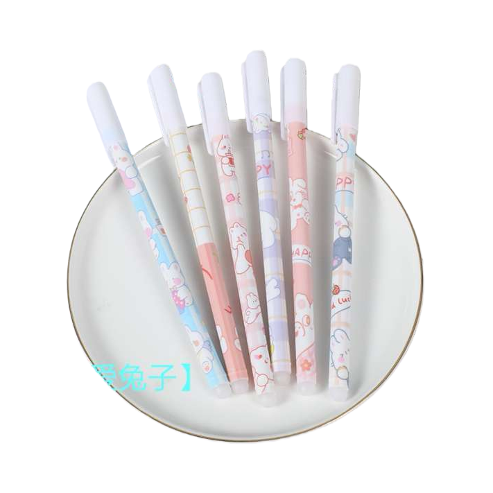 Colored cartoon body gel pen Item Picture
