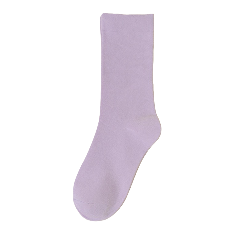 Light purple modal cotton blended ship socks for women are lightweight, sweat-absorbent and anti-slip Item Picture
