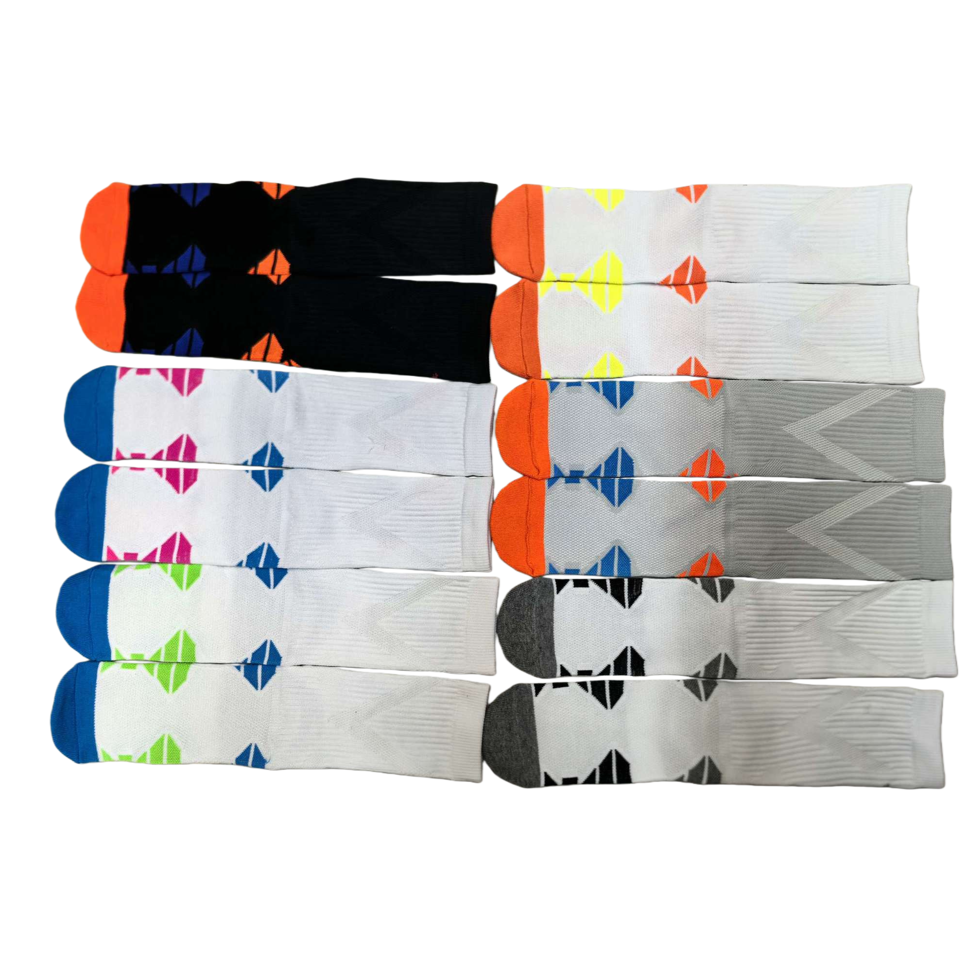 جوارب رياضية بالألوان تنبعث منها رائحة العرق من أجل مكافحة الانزلاق Item Picture