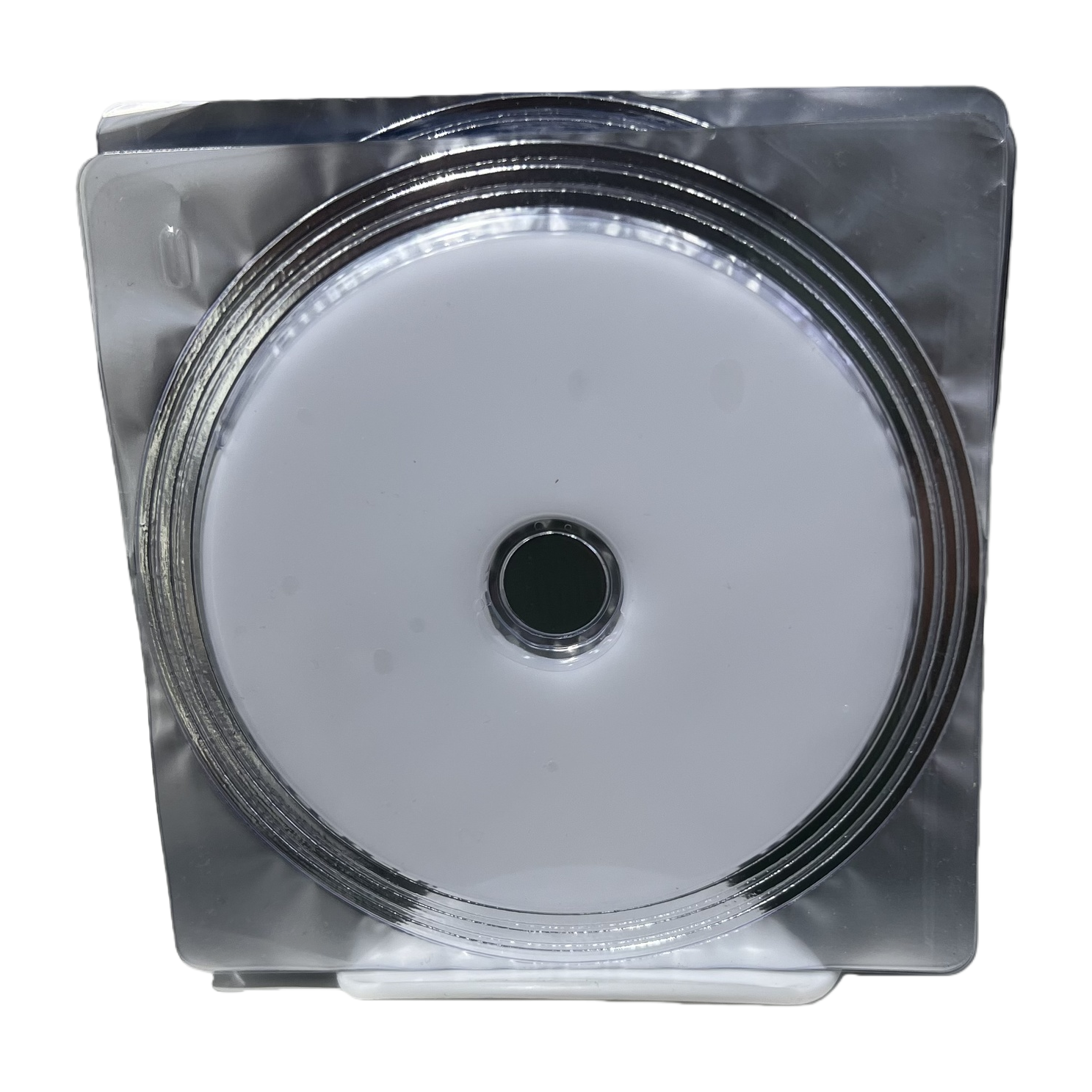 白色光盘 空白CD-R刻录光盘 700MB 52X 可录音乐数据光碟白底实物图