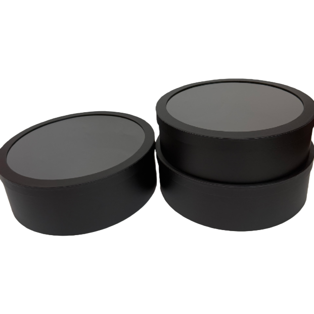 The black round gift box is exquisitely packaged and an excellent gift. It is a versatile, simple and elegant product Item Picture