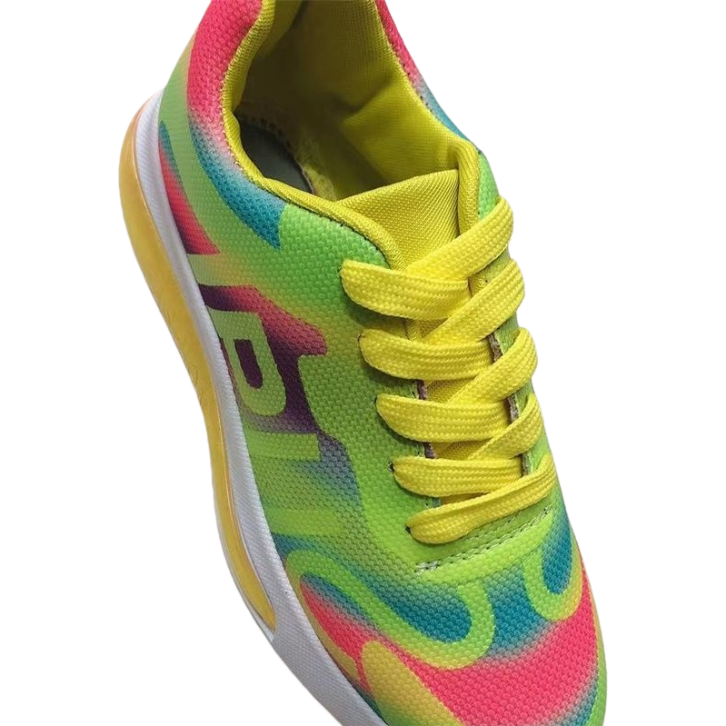 Colorful gradient sports shoes are fashionable, versatile, lightweight and breathable, suitable for both men and women Item Picture