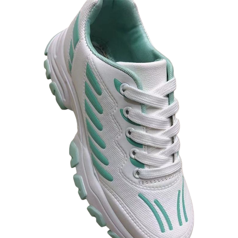 White sports shoes, breathable and lightweight, men's and women's casual running shoes Item Picture