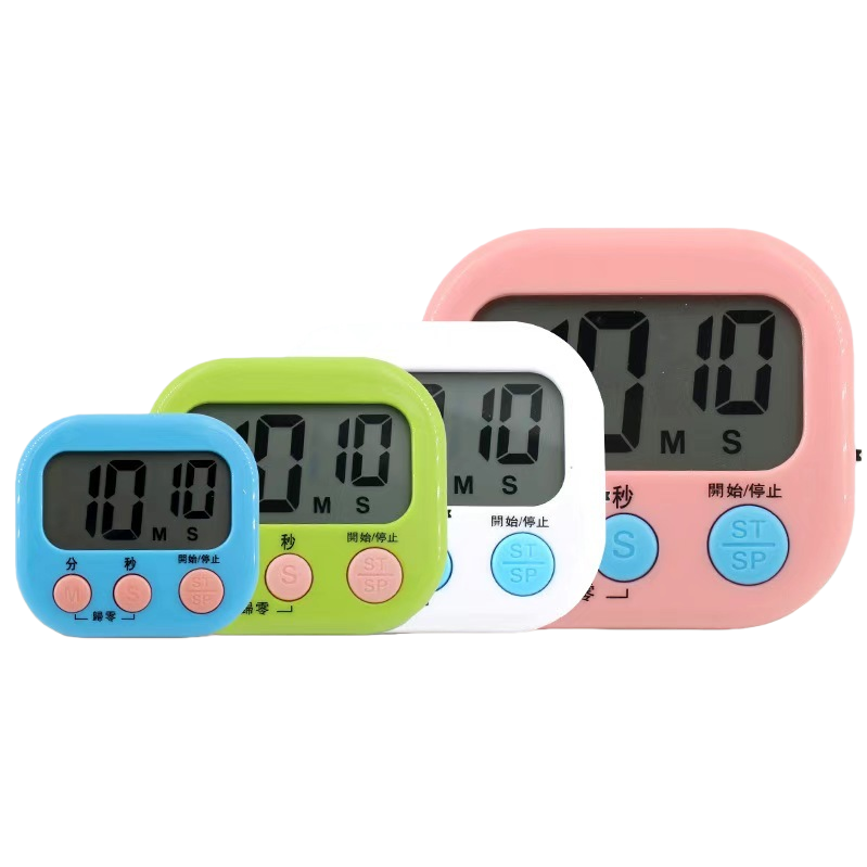 Color electronic timer, digital countdown alarm clock, portable for multiple scenarios such as home sports and kitchen Item Picture