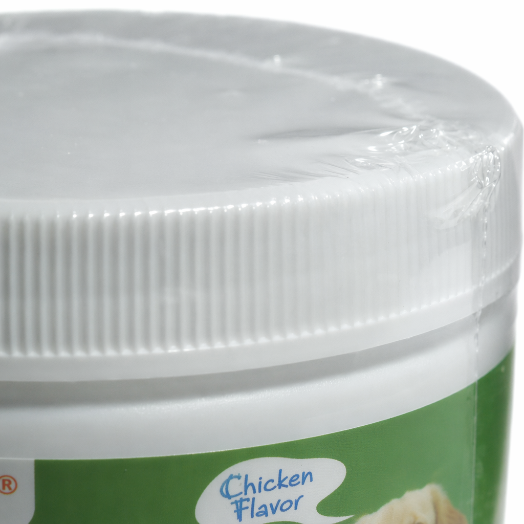 OurCares宠物多维软糖白色罐装绿色标签金毛犬图案MULTIVITAMIN CHEWS Application Scenario