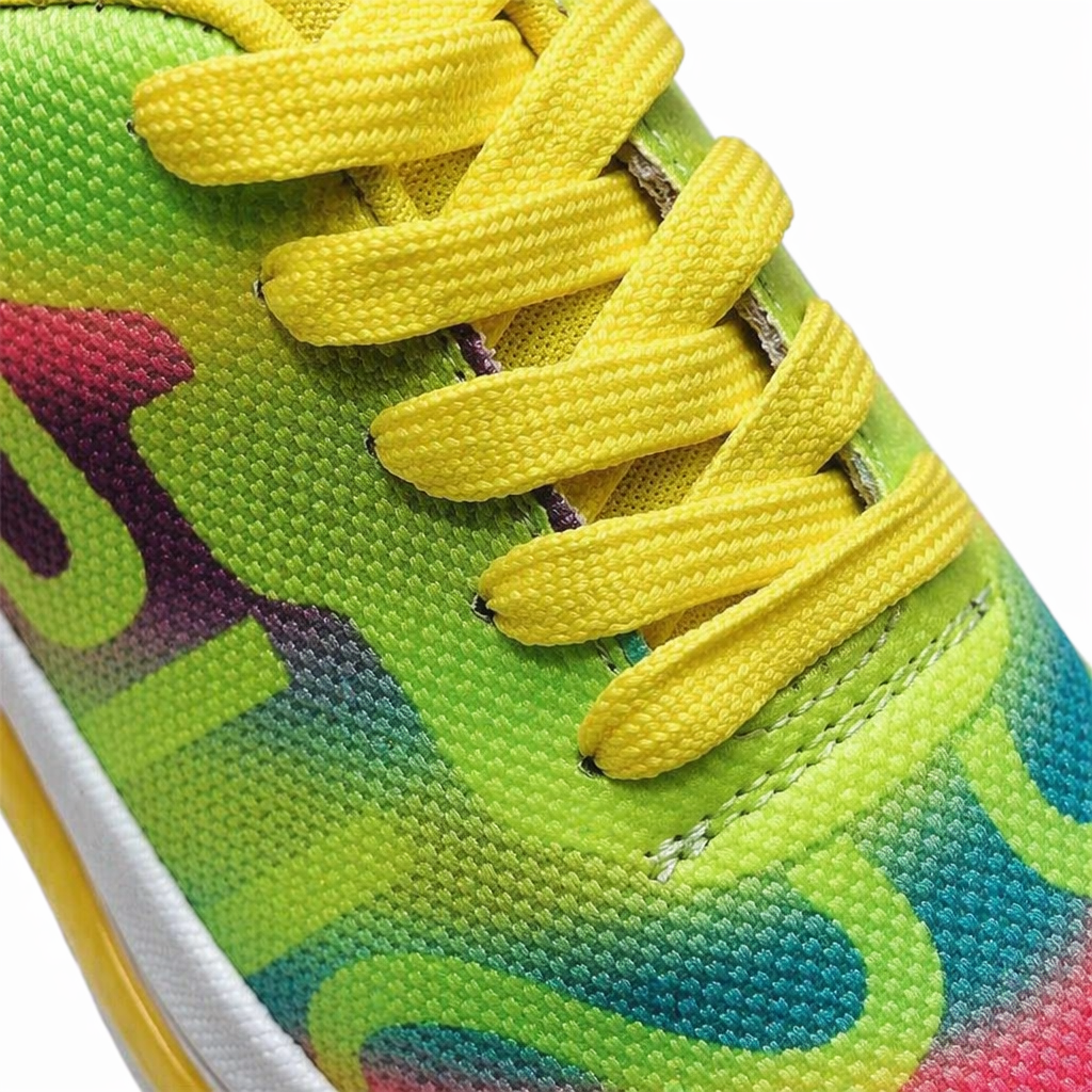 Colorful gradient sports shoes are fashionable, versatile, lightweight and breathable, suitable for both men and women Application Scenario