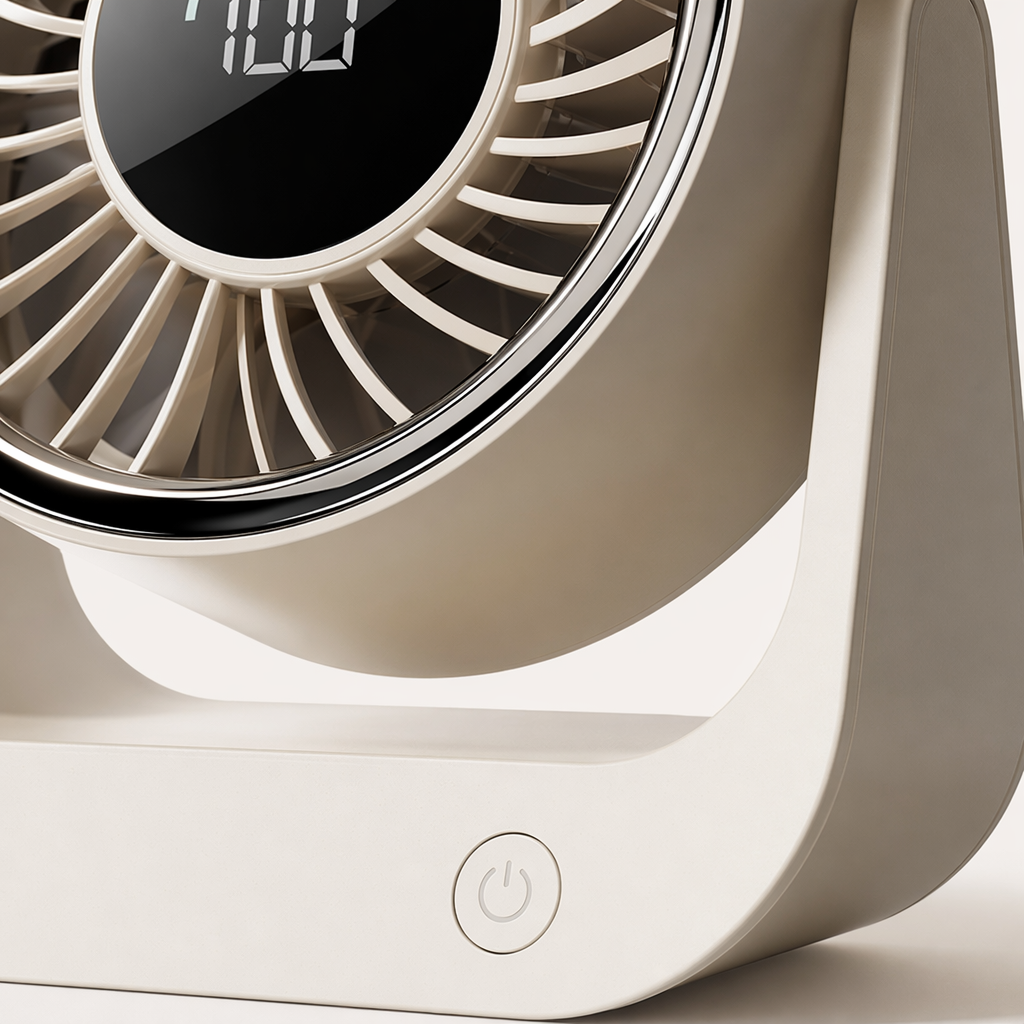 New cross-border desktop portable fan, 100-speed high-speed circulation fan, dormitory desktop long-lasting electric fan Application Scenario