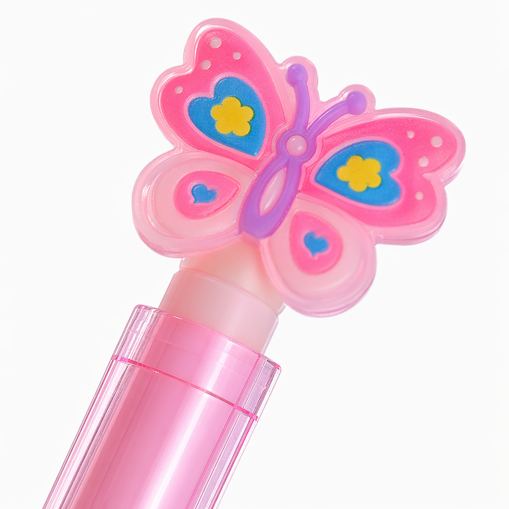 Colorful butterfly-shaped crystal pen creative office stationery for students Application Scenario