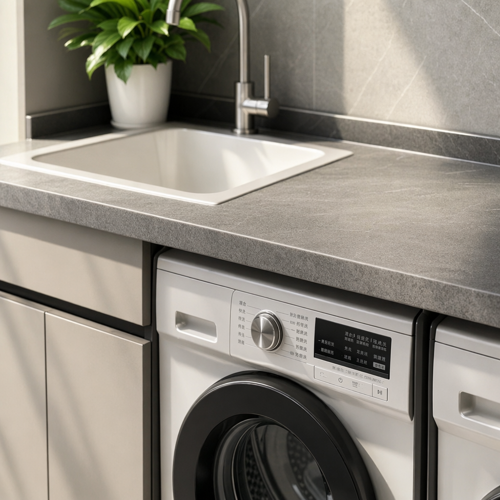 Custom-made laundry cabinets, balcony cabinets and outdoor cabinets, sun-proof and moisture-proof Application Scenario