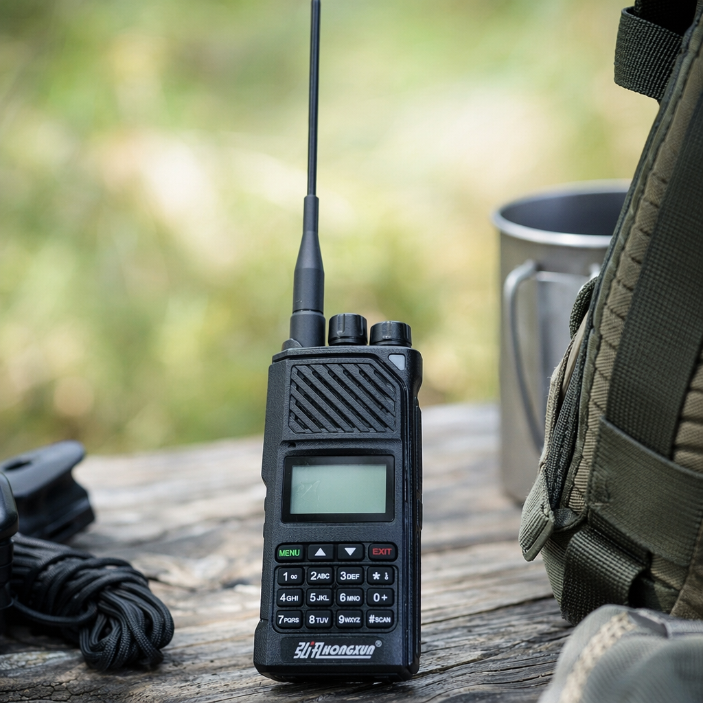 جهاز اتصال لاسلكي أسود من طراز HX-U90 خاص للقيام بدوريات في الموقع خارج غرفة إشارة قوية details Picture