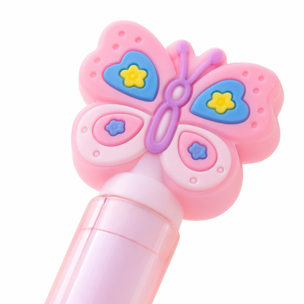 Colorful butterfly-shaped pens are creative stationery for students and fun writing tools for children Application Scenario