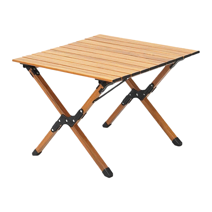 Wooden folding table, simple Nordic style, portable and lightweight for home use, small apartment balcony dining table Item Picture