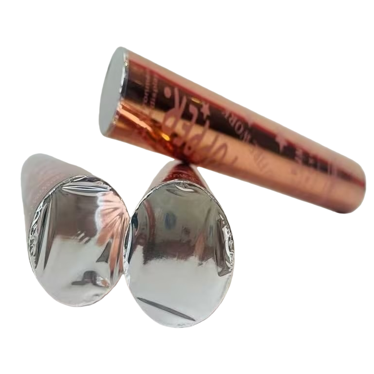 Rose gold paper tube packaging roll paper core tube with a diameter of 10cm can be customized and printed Item Picture