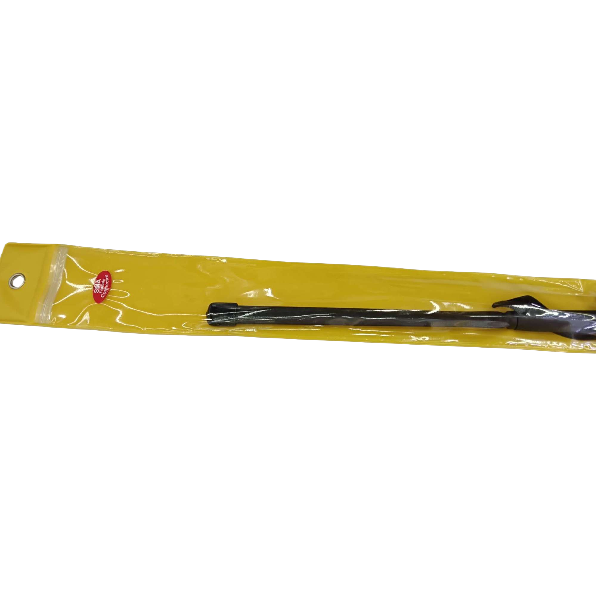 SAM female head yellow packaging bag is a practical storage bag for black long strip-shaped objects Item Picture