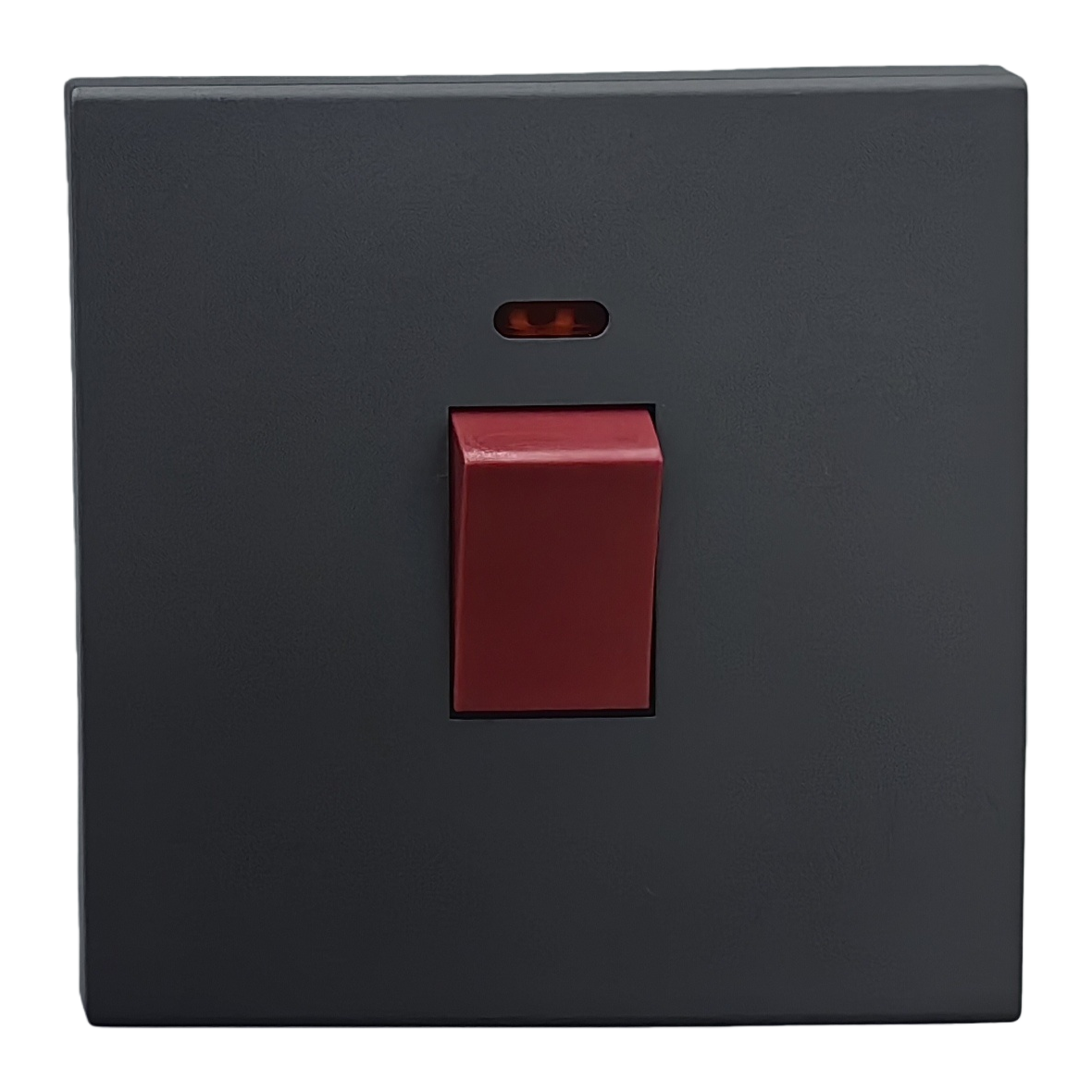 T8 skin-feel Gray 20A wall switch, suitable for both living rooms and bedrooms, with a dedicated outlet Item Picture