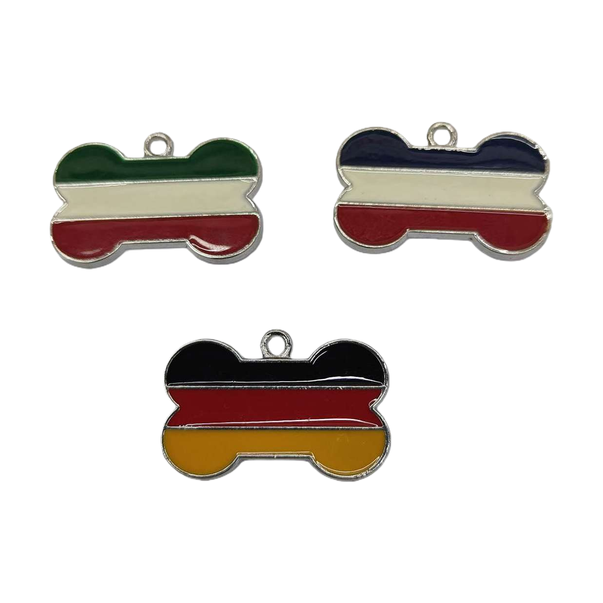 عظاماً ملونة ذات طابع أزياء متعددة الألوان Item Picture