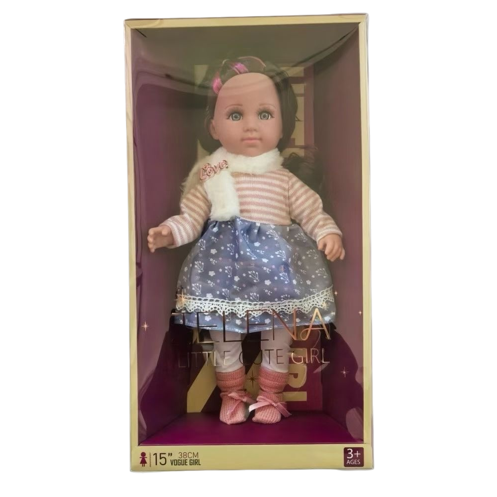 A pink striped top paired with a blue floral dress and a doll-style dress for women is fresh and sweet in summer Item Picture