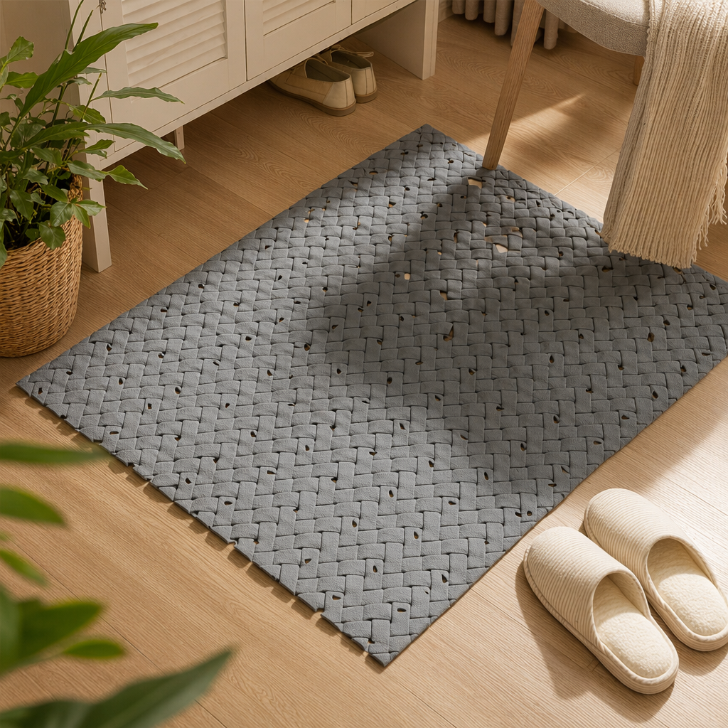 Practical texture and craftsmanship reference materials for woven texture leather sample display album details Picture