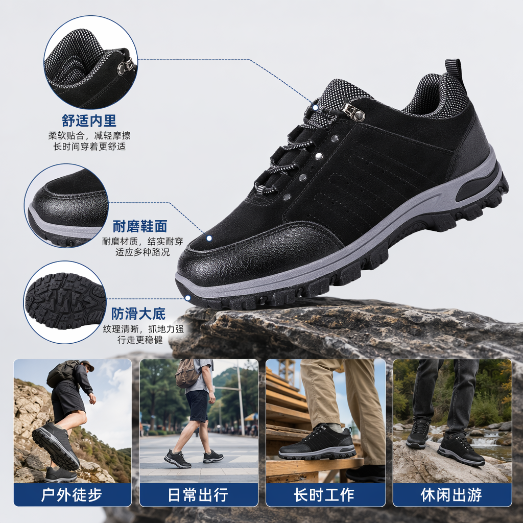 黑色深灰色棕色藏青色多色可选运动鞋