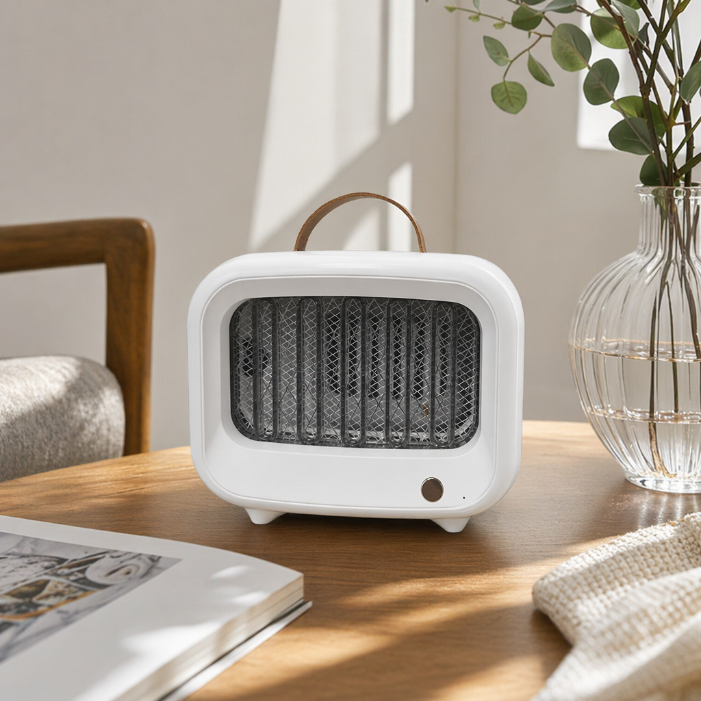 White electric shock mosquito-killing lamp, a household silent and energy-saving mosquito repellent for bedrooms and living rooms details Picture