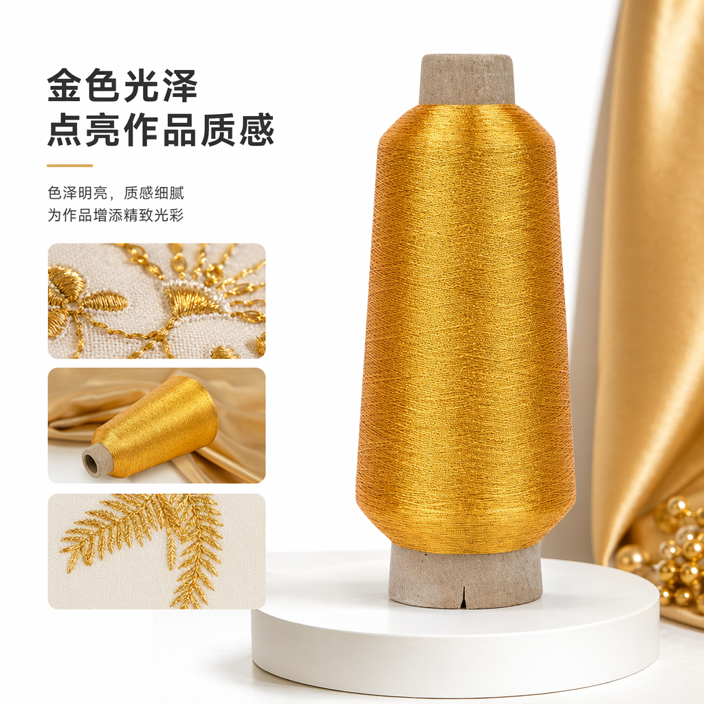 Golden thread, gold and silver thread