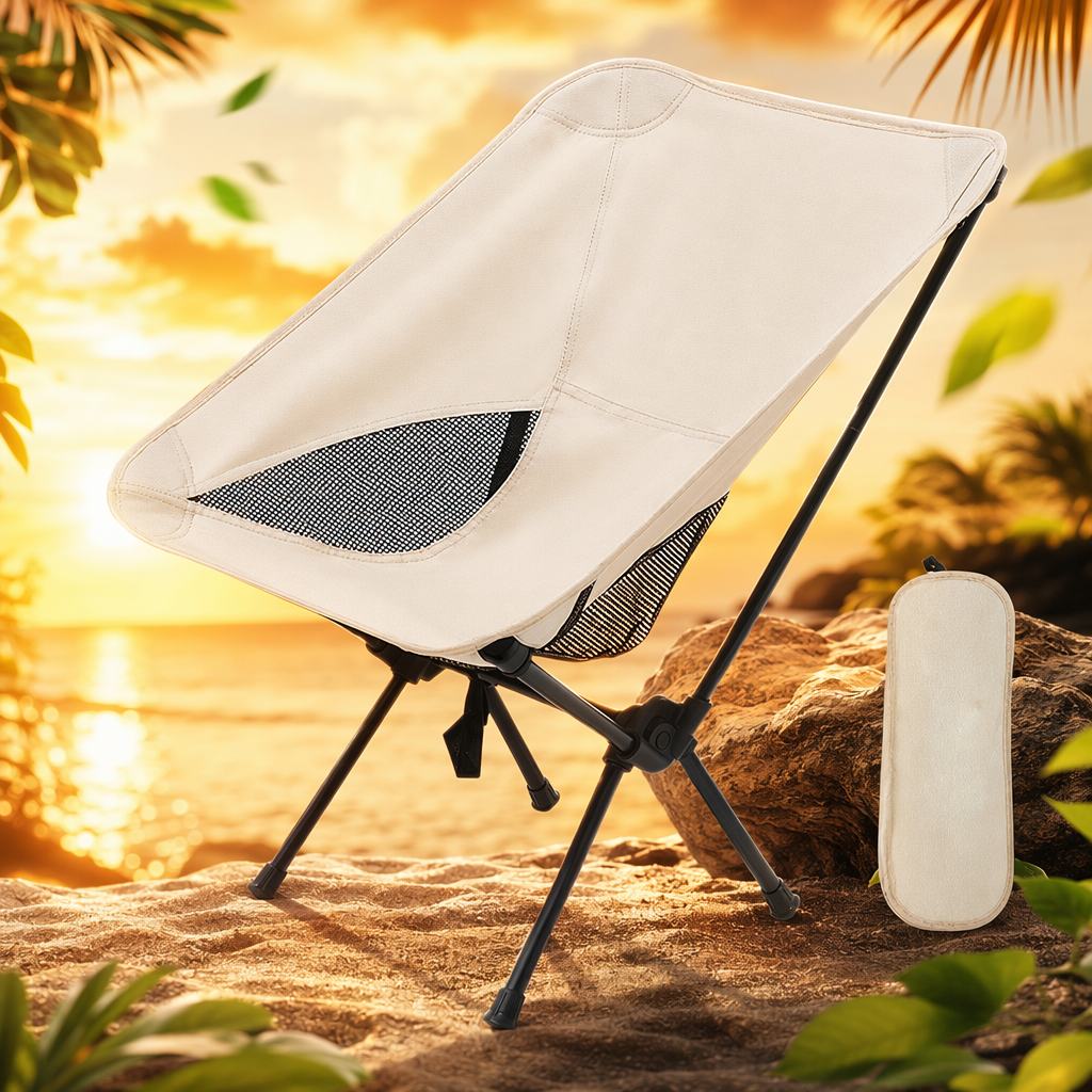 كراسي الخيام البيج، الكراسي المتنقلة، الكراسي المخصصة لغرف المعيشة الصغيرة Specification image