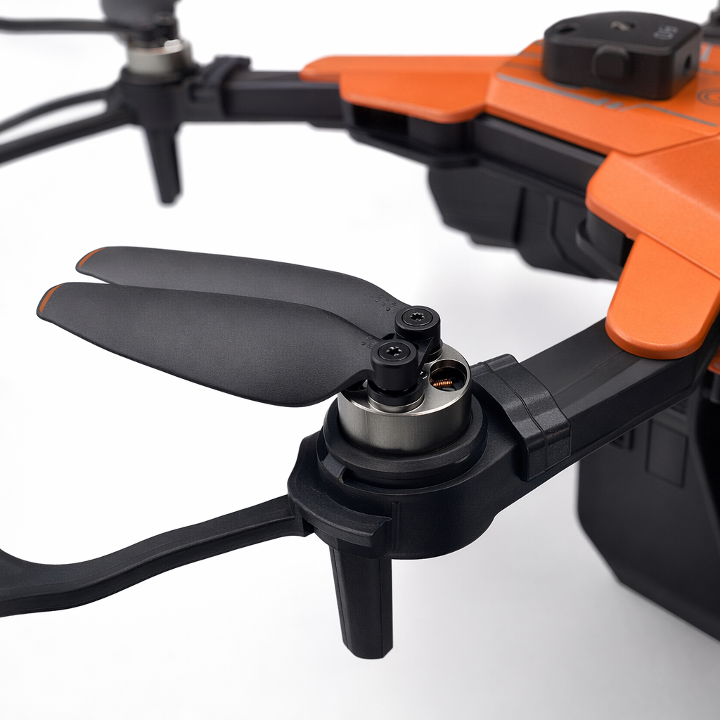 Orange drone aerial photography remote control aircraft high-definition camera stabilizer Application Scenario