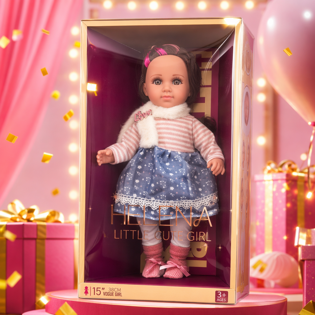 A pink striped top paired with a blue floral dress and a doll-style dress for women is fresh and sweet in summer Specification image