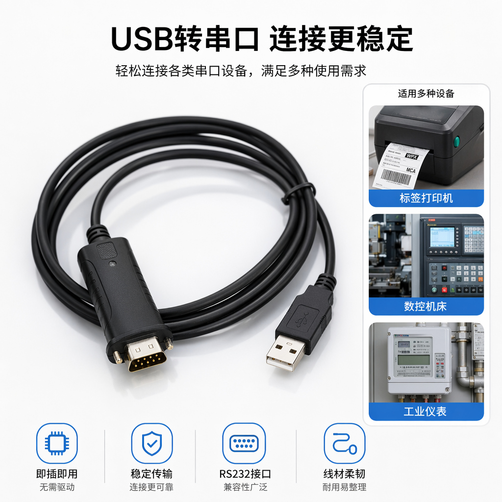 黑色线缆 高韧性耐磨PVC护套电源线 家用办公通用