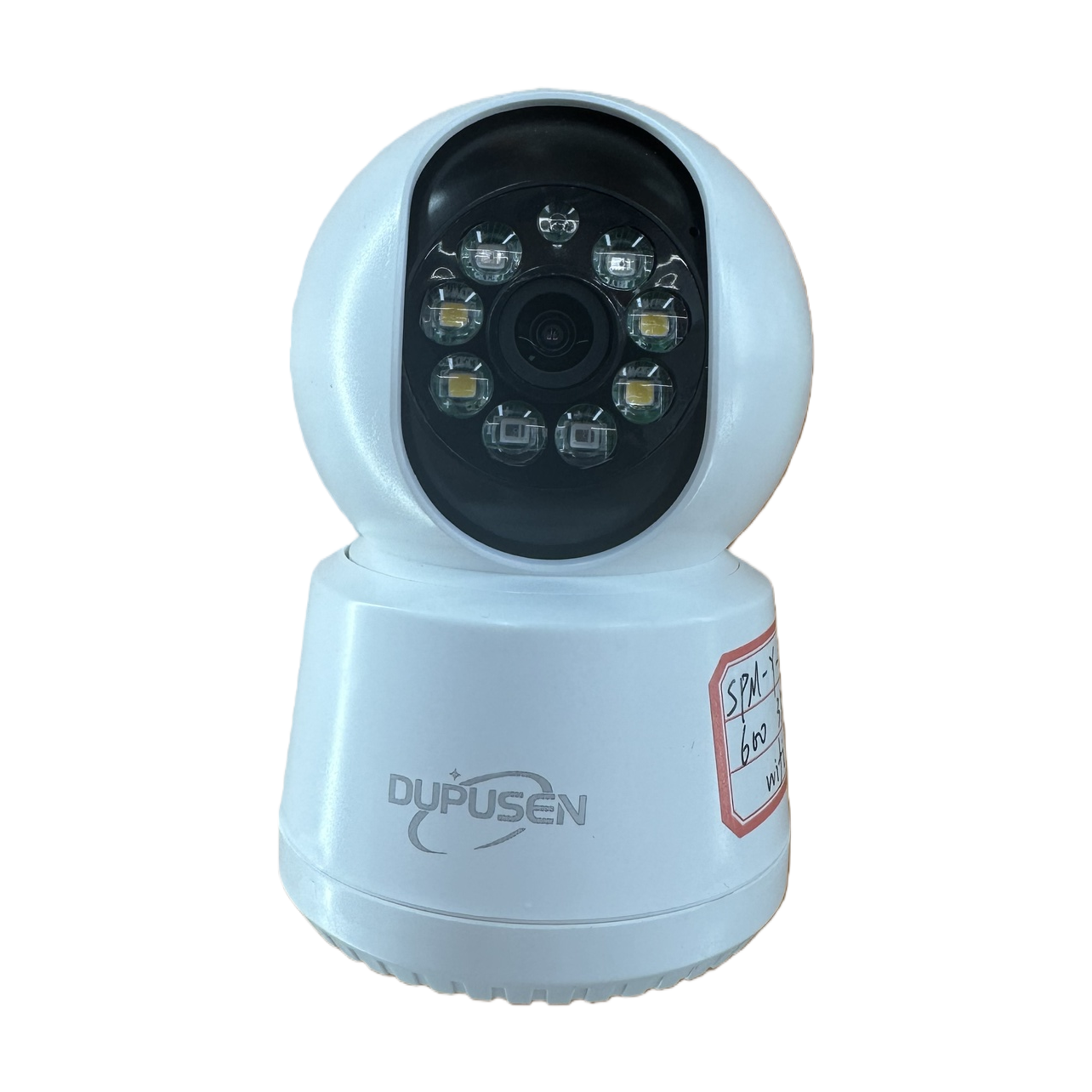 White surveillance camera, home high-definition night vision waterproof wide-angle intelligent infrared camera Item Picture