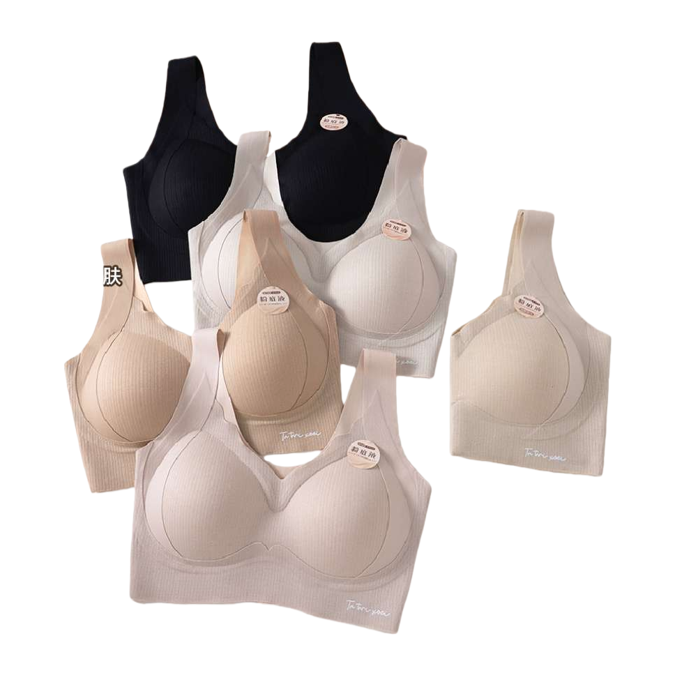 حمالة صدر مريحة مع ملابس داخلية نسائية Item Picture