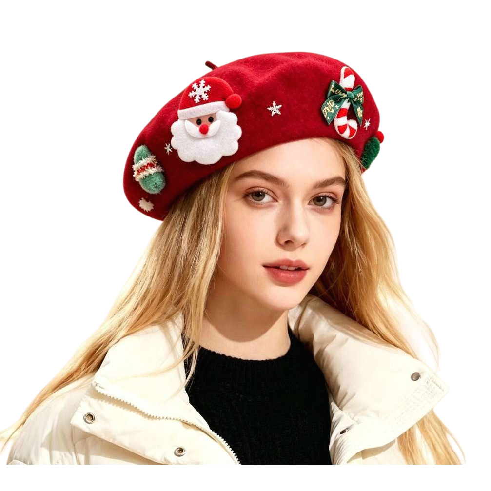 والقبعات الحمراء للأعياد الميلاد Item Picture