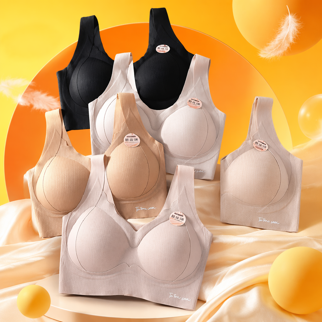 حمالة صدر مريحة مع ملابس داخلية نسائية Specification image