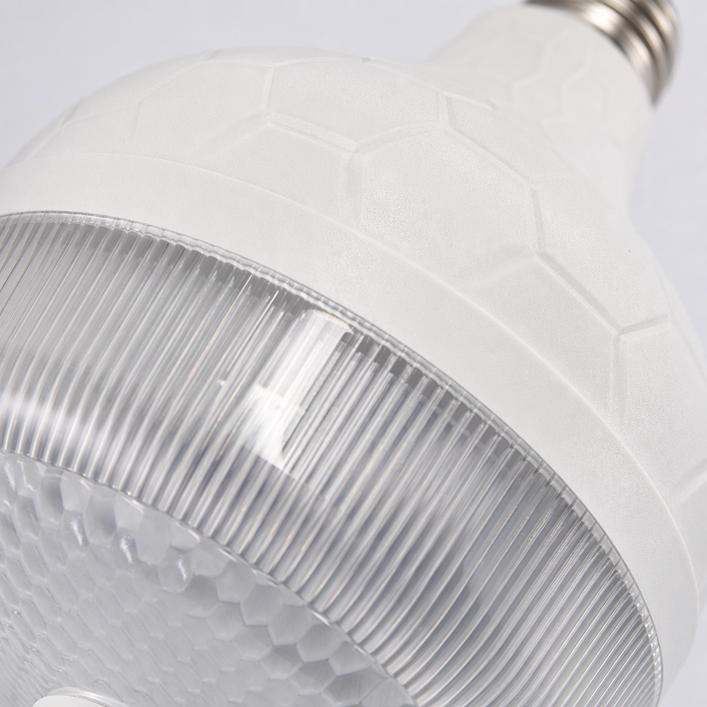 The white honeycomb-patterned decorative bulb is suitable for Nordic-style home lighting Application Scenario