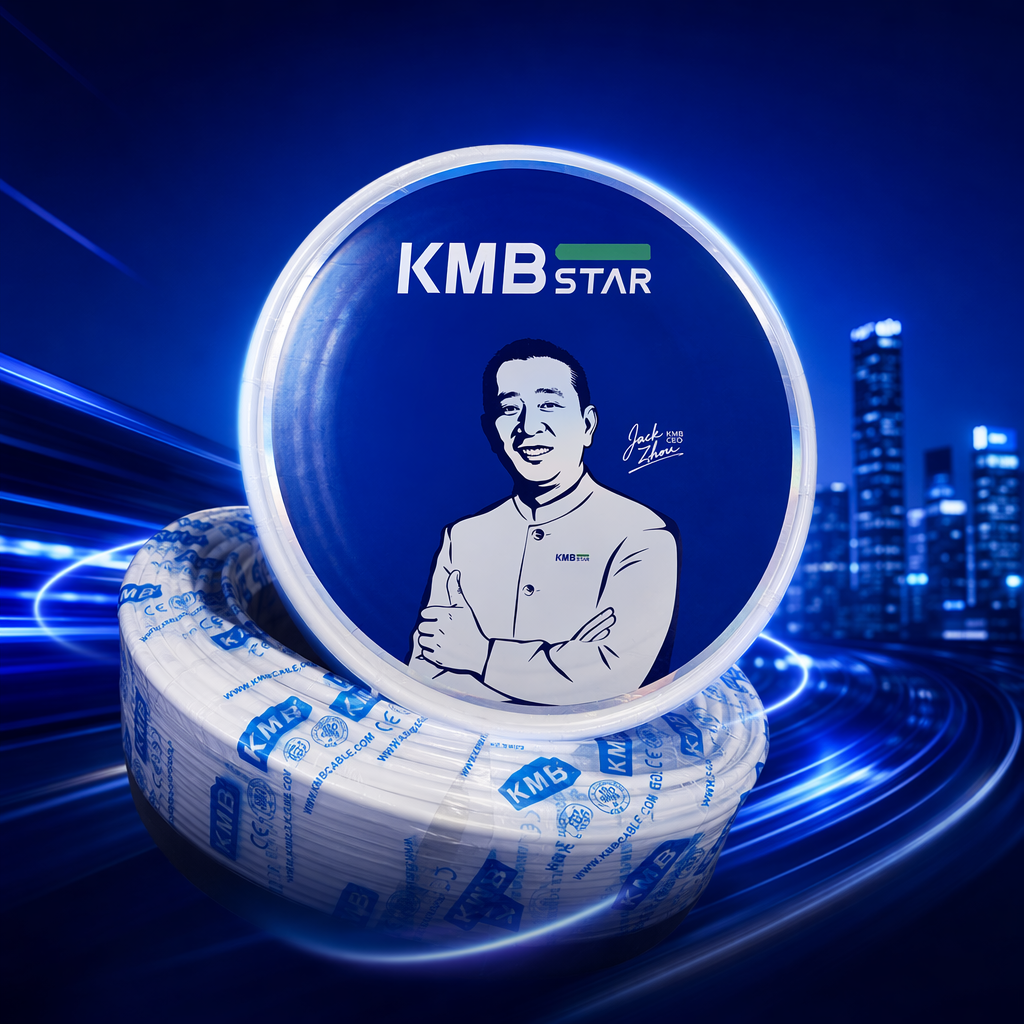 KMB STAR Blue circular cable reel Specification image