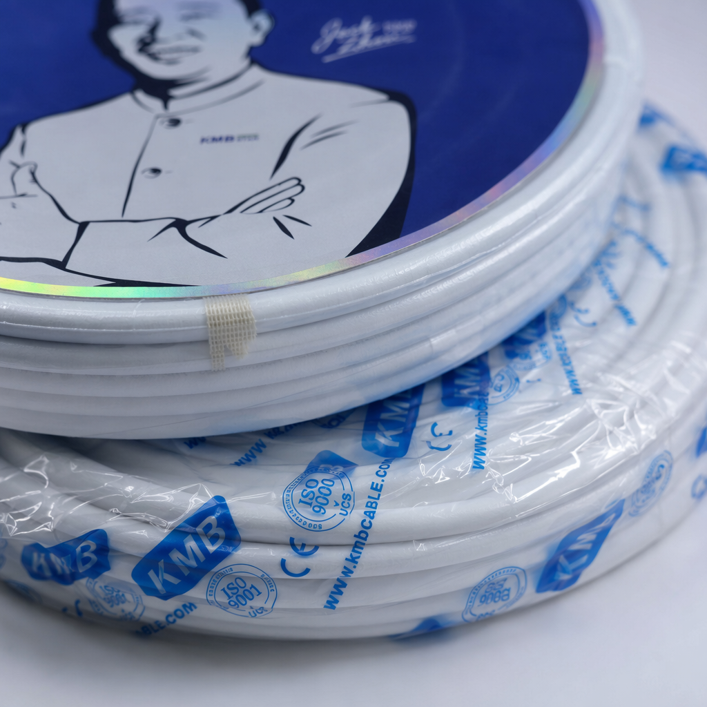 KMB STAR Blue circular cable reel Application Scenario